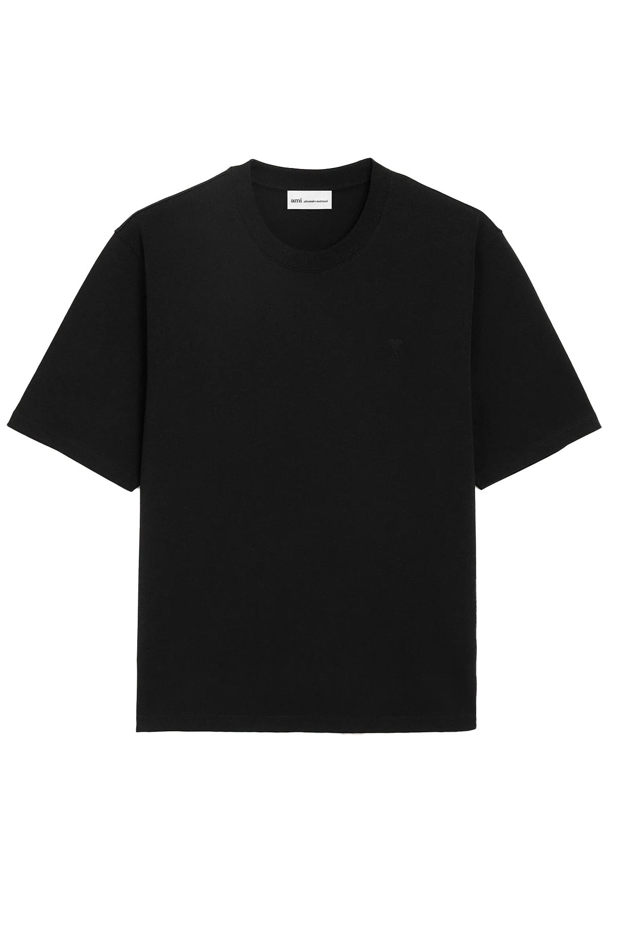AMI Paris Herren T-Shirt Schwarz SCHWARZ Bild 1