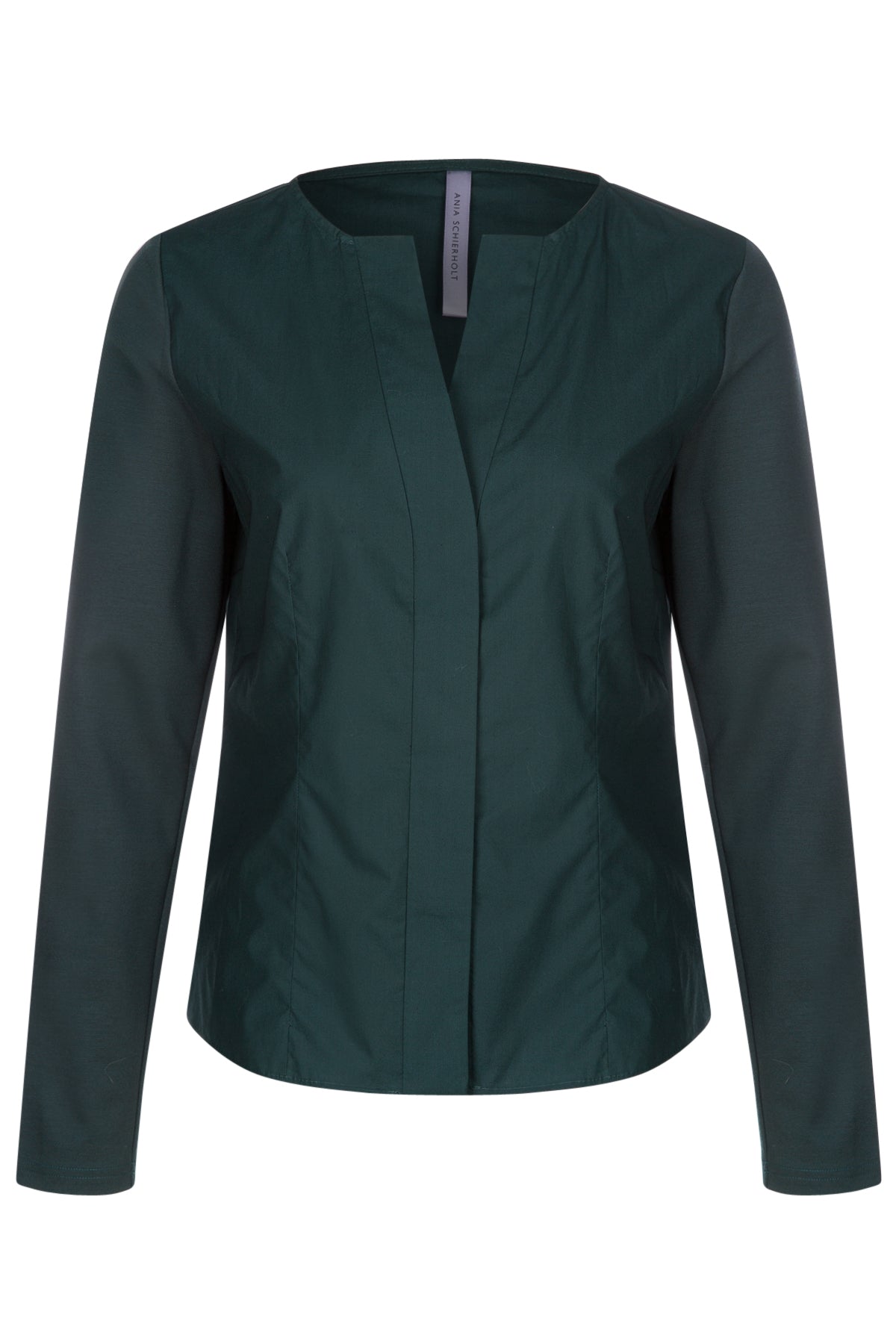 Ania Schierholt Damen Bluse Tannengrün GRÜN Bild 1