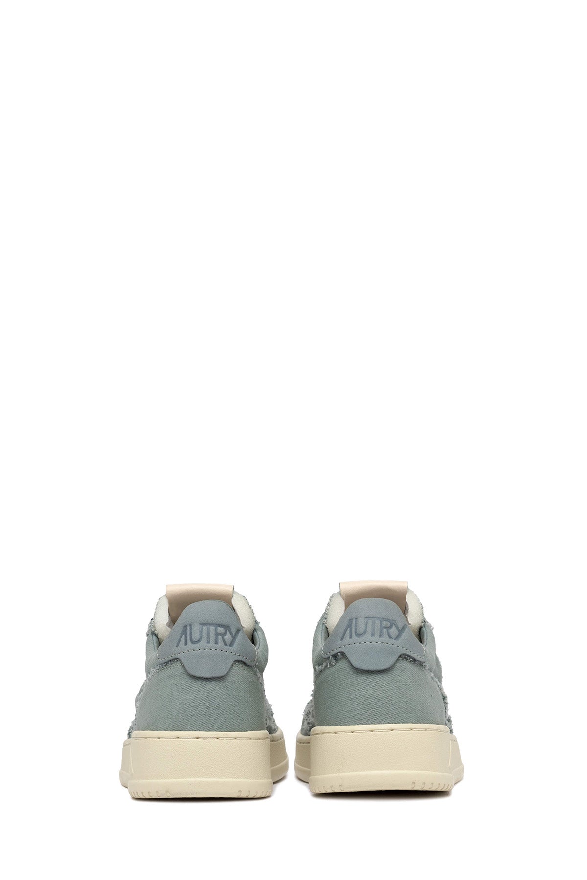 Autry Damen Low Sneaker Medalist Silver/Blue BLAU Bild 3