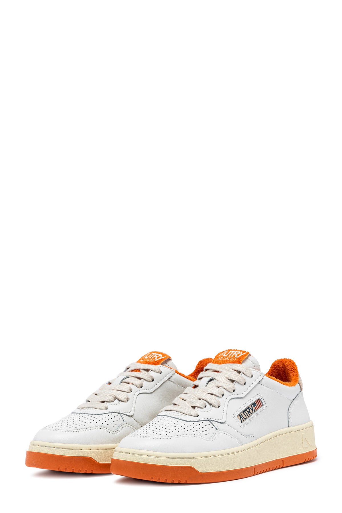 Autry Damen Low Sneaker Medalist Weiss/Amberglow WEISS Bild 2