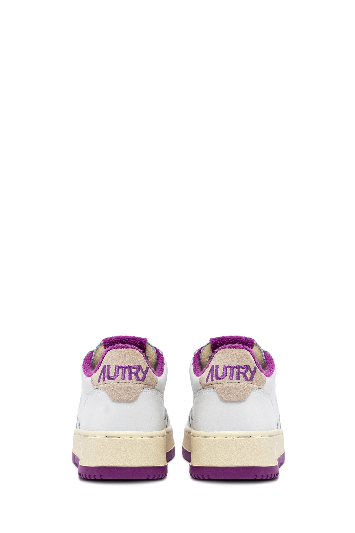 Autry Damen Low Sneaker Medalist Weiss/Hyacinth Violet WEISS Bild 3