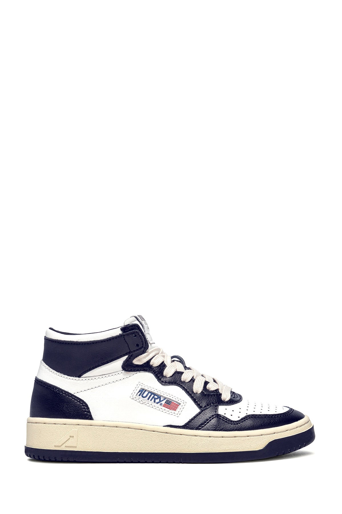 Autry Damen Mid Sneaker Medalist Weiss/Blau WEISS Bild 1