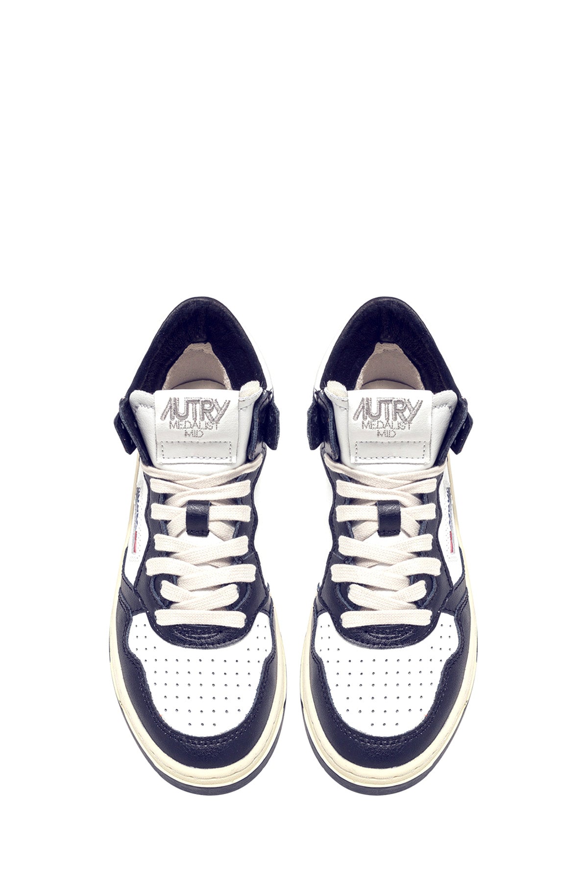 Autry Damen Mid Sneaker Medalist Weiss/Blau WEISS Bild 3
