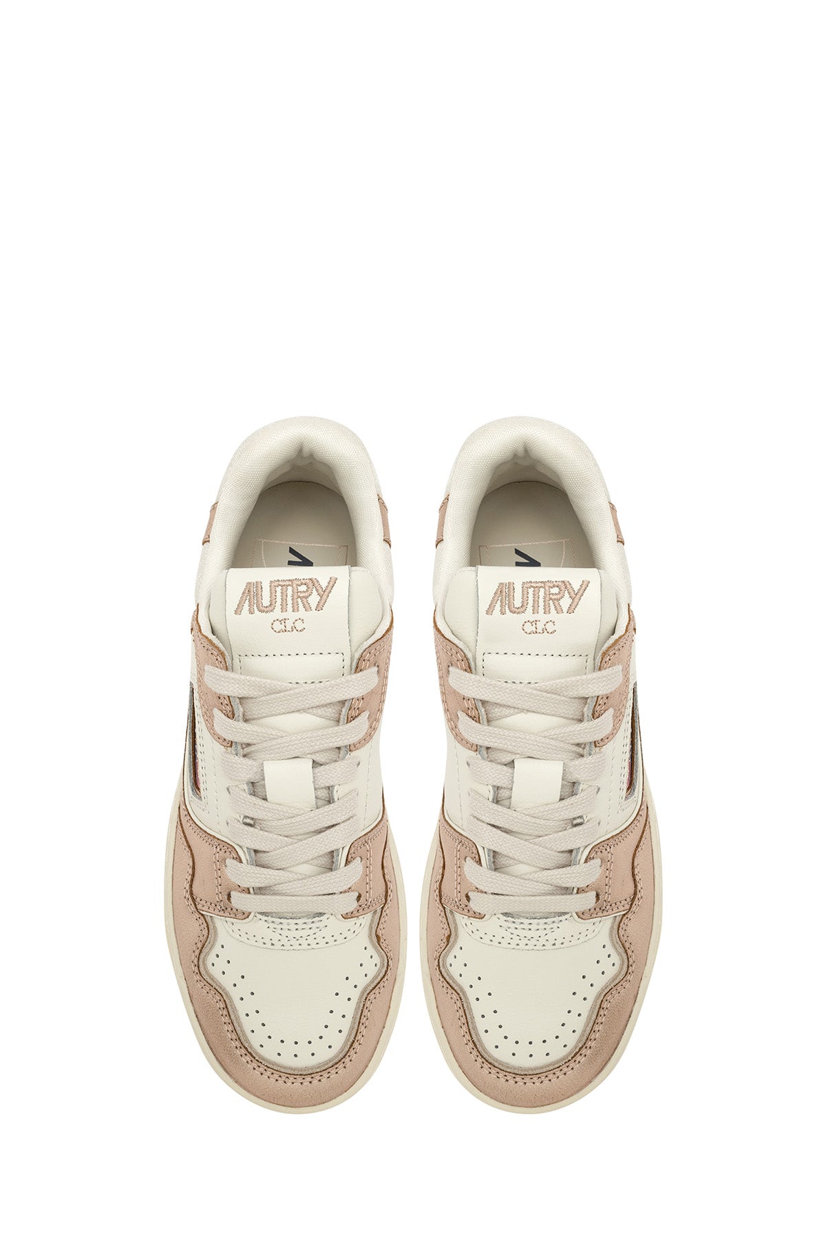 Autry Damen Sneaker CLC Low Kupfer WEISS Bild 4