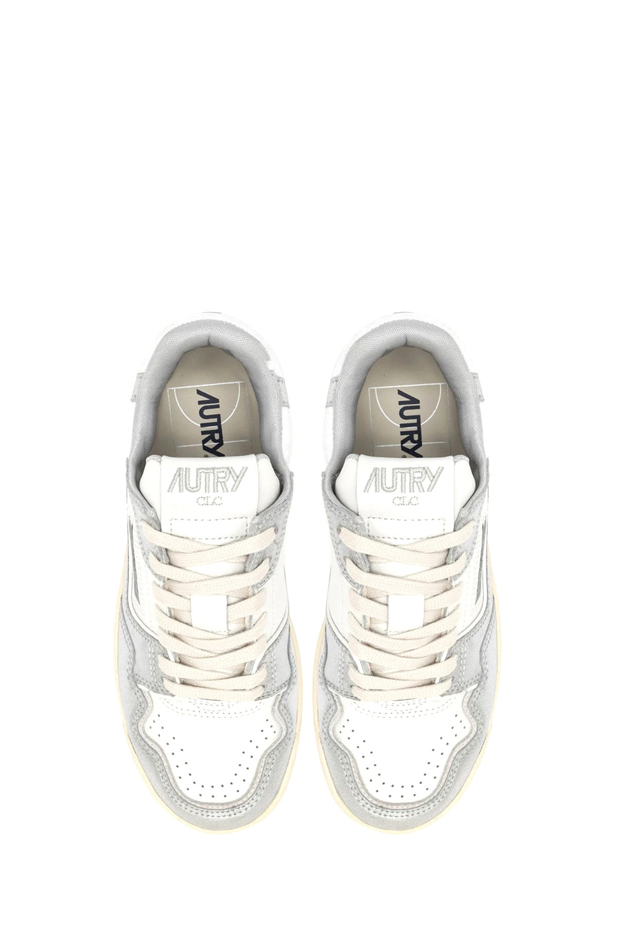 Autry Damen Sneaker CLC Low Silber/Weiss WEISS Bild 4