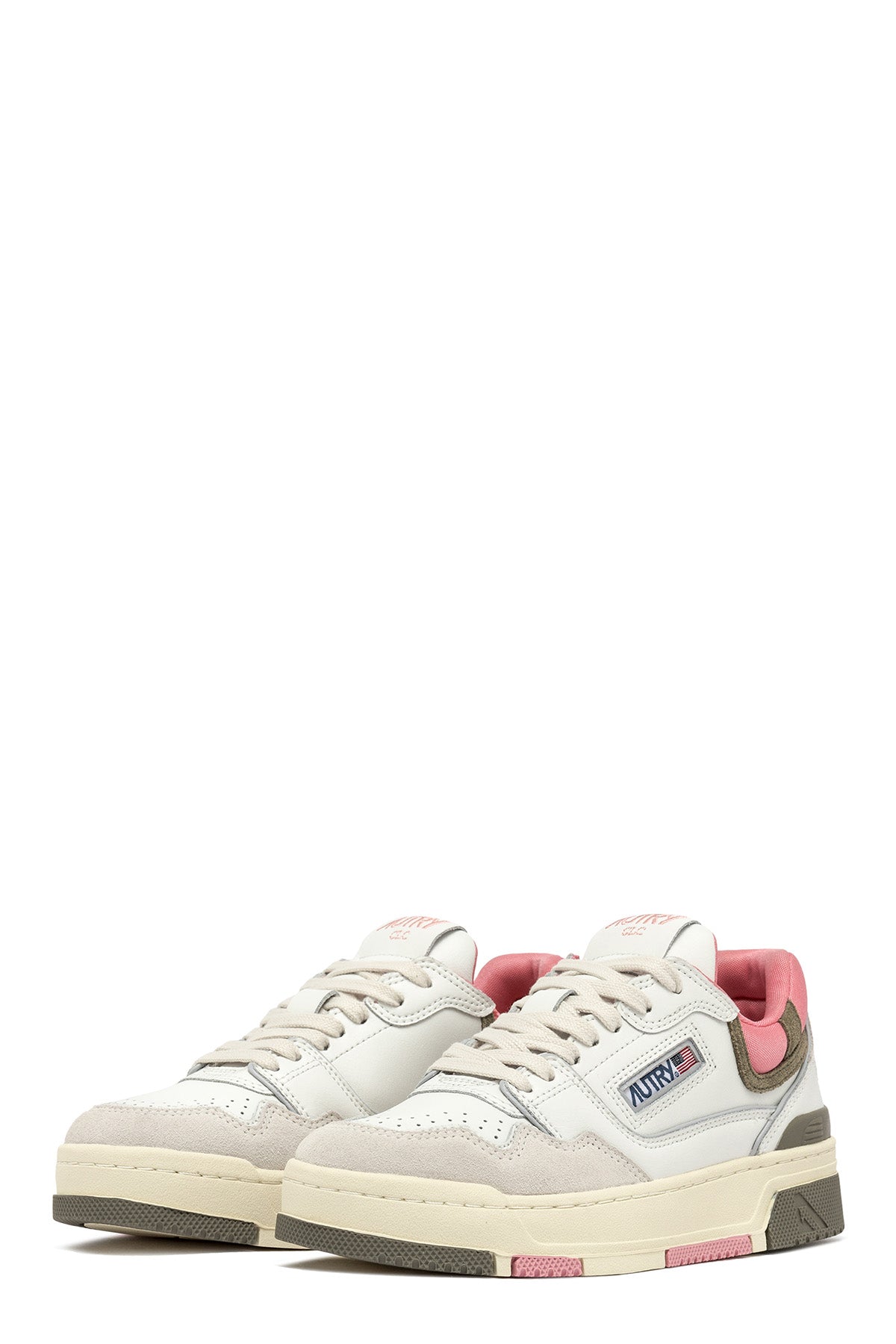 Autry Damen Sneaker CLC Low Weiss/Geranium WEISS Bild 2