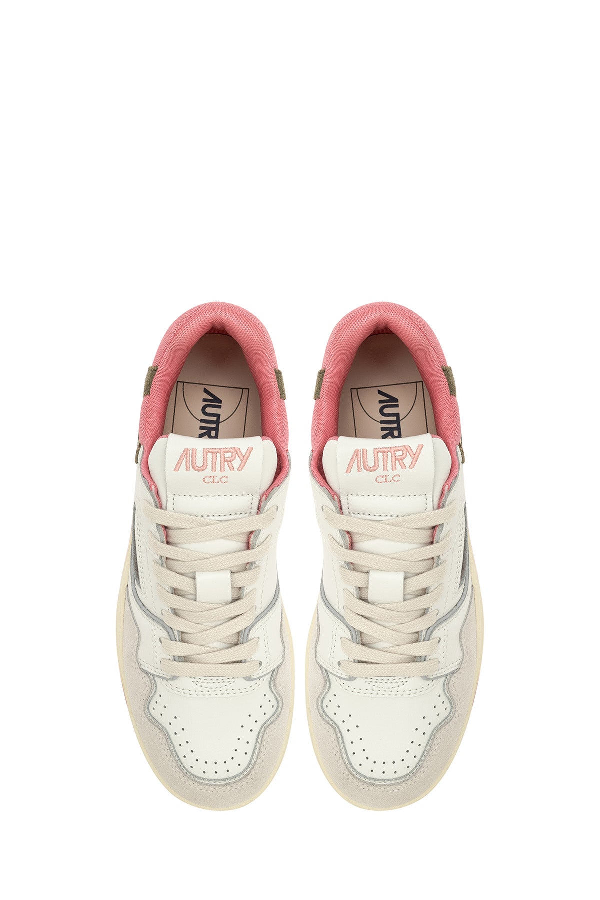 Autry Damen Sneaker CLC Low Weiss/Geranium WEISS Bild 4