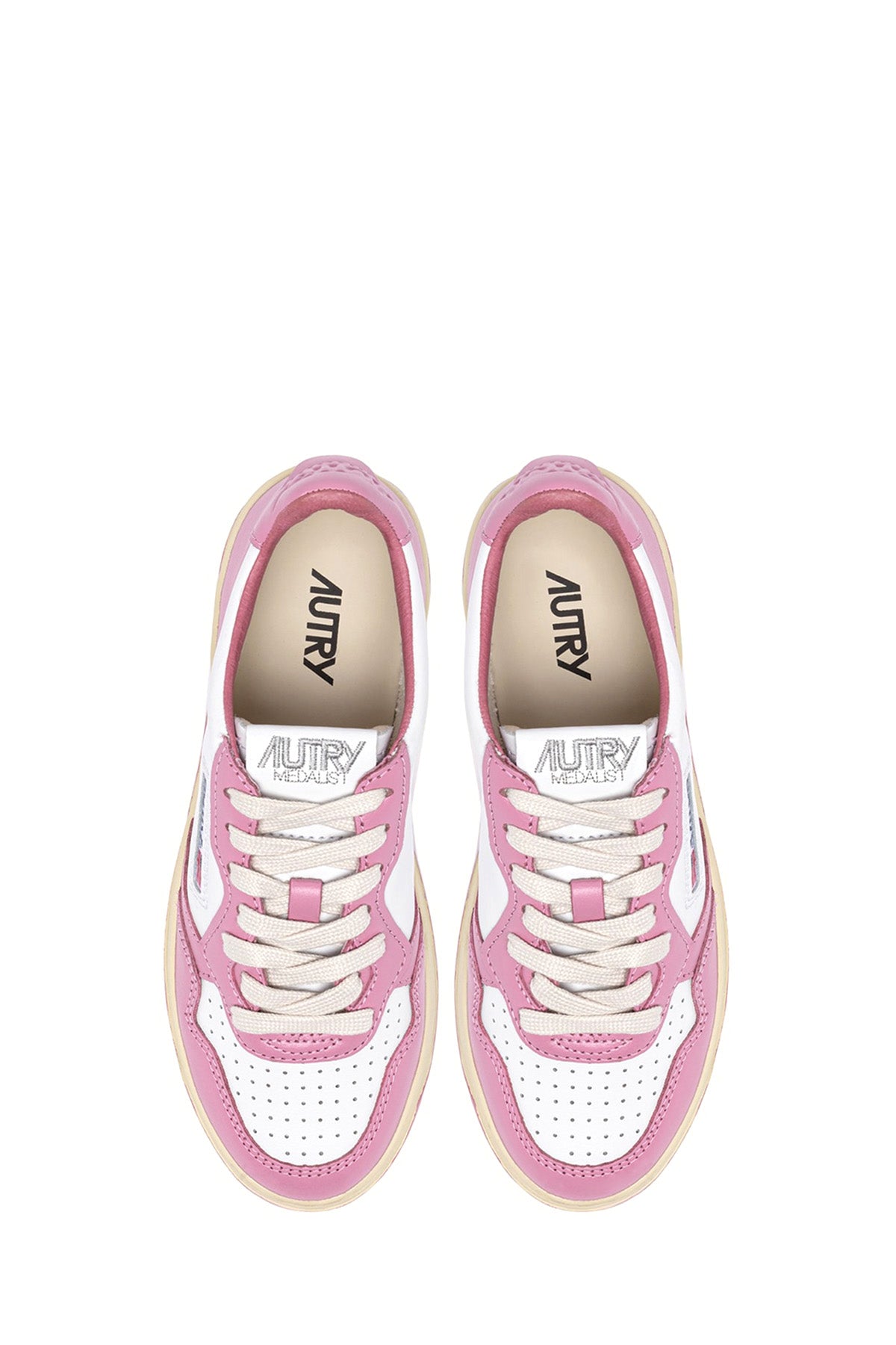 Autry Damen Sneaker Medalist Bicolor Weiss/Polignac WB61 Bild 4