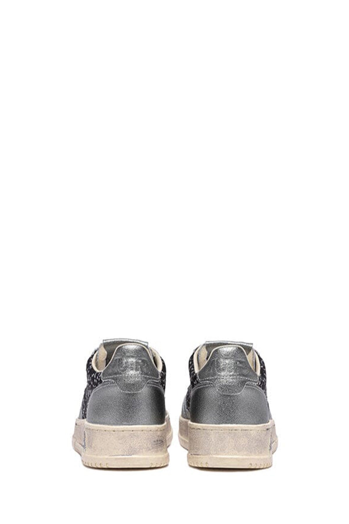 Autry Damen Sneaker Medalist Schwarz/Silber/Glitzer FM02 Bild 3