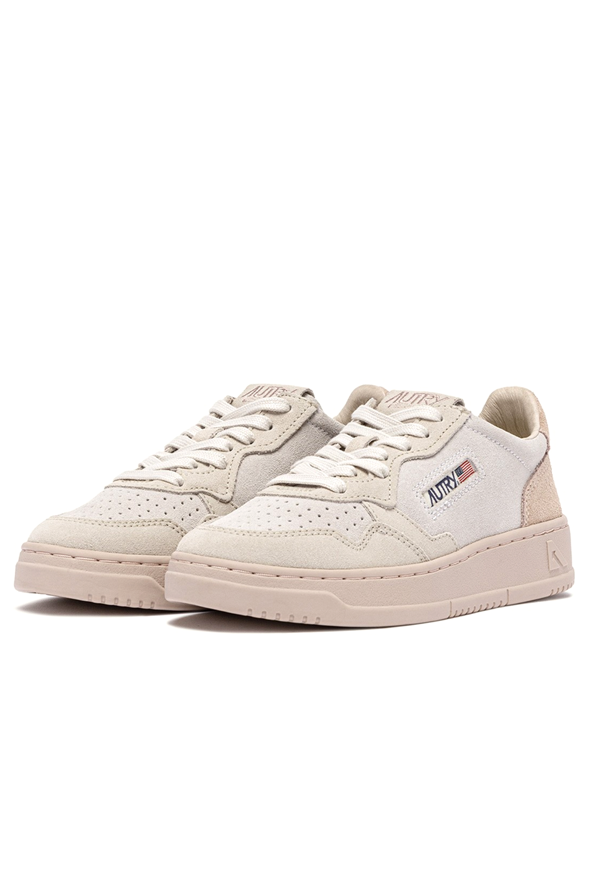 Autry Damen Sneaker Medalist Tricolor Phard/Weiss/Sand TS36 Bild 2