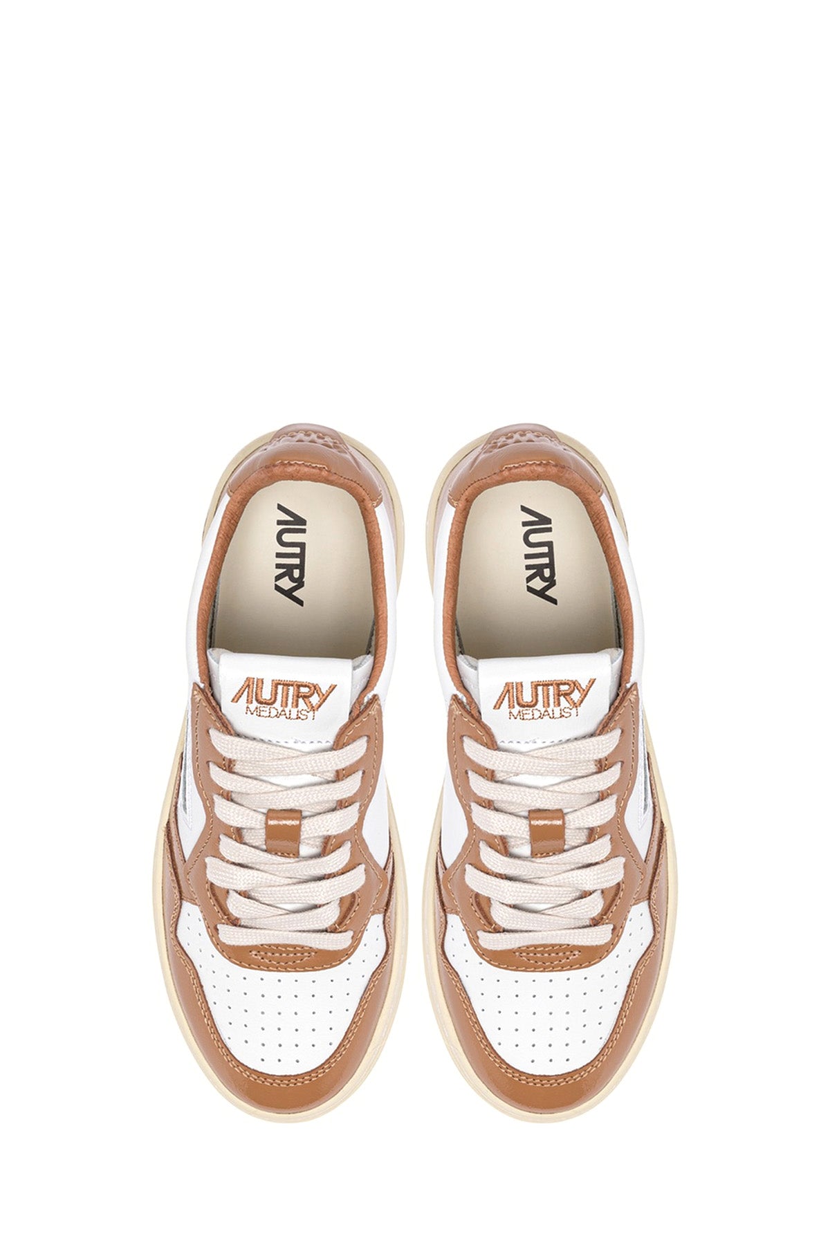 Autry Damen Sneaker Medalist Weiss/Braun RT02 Bild 4
