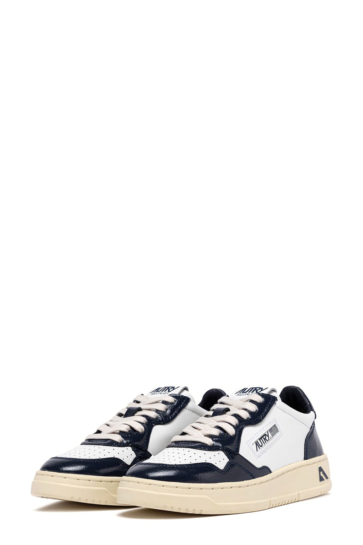 Autry Damen Sneaker Medalist Weiss/Blau RT06 Bild 2