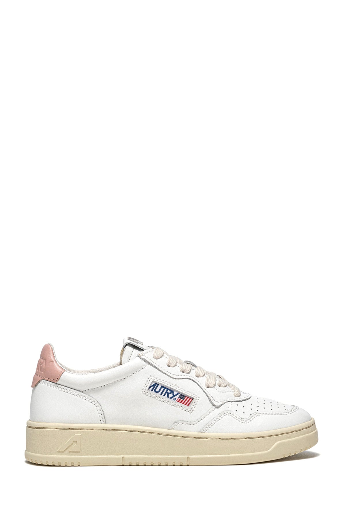 Autry Damen Sneaker Medalist Weiss/Rosa LL16 Bild 1
