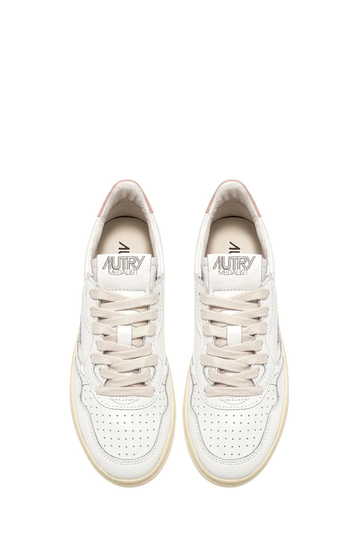 Autry Damen Sneaker Medalist Weiss/Rosa LL16 Bild 4
