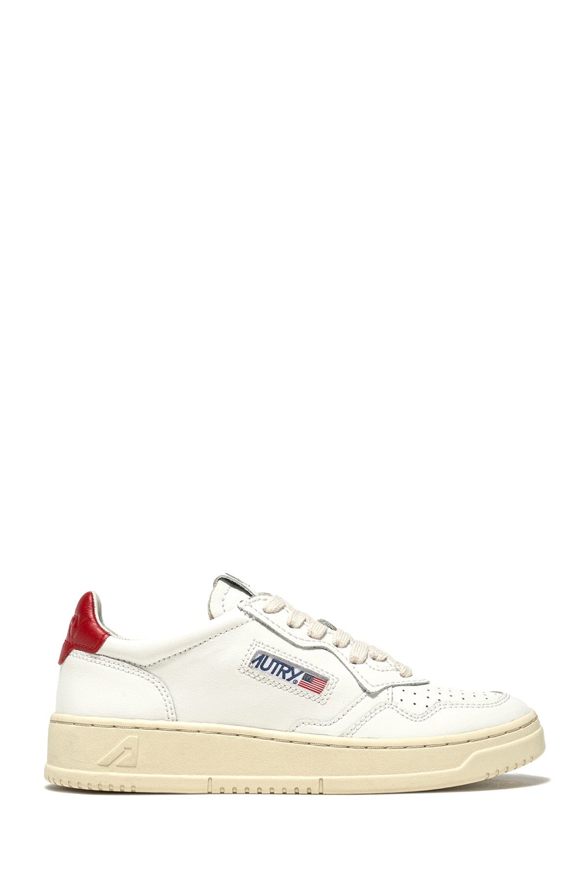 Autry Damen Sneaker Medalist Weiss/Rot LL21 Bild 1