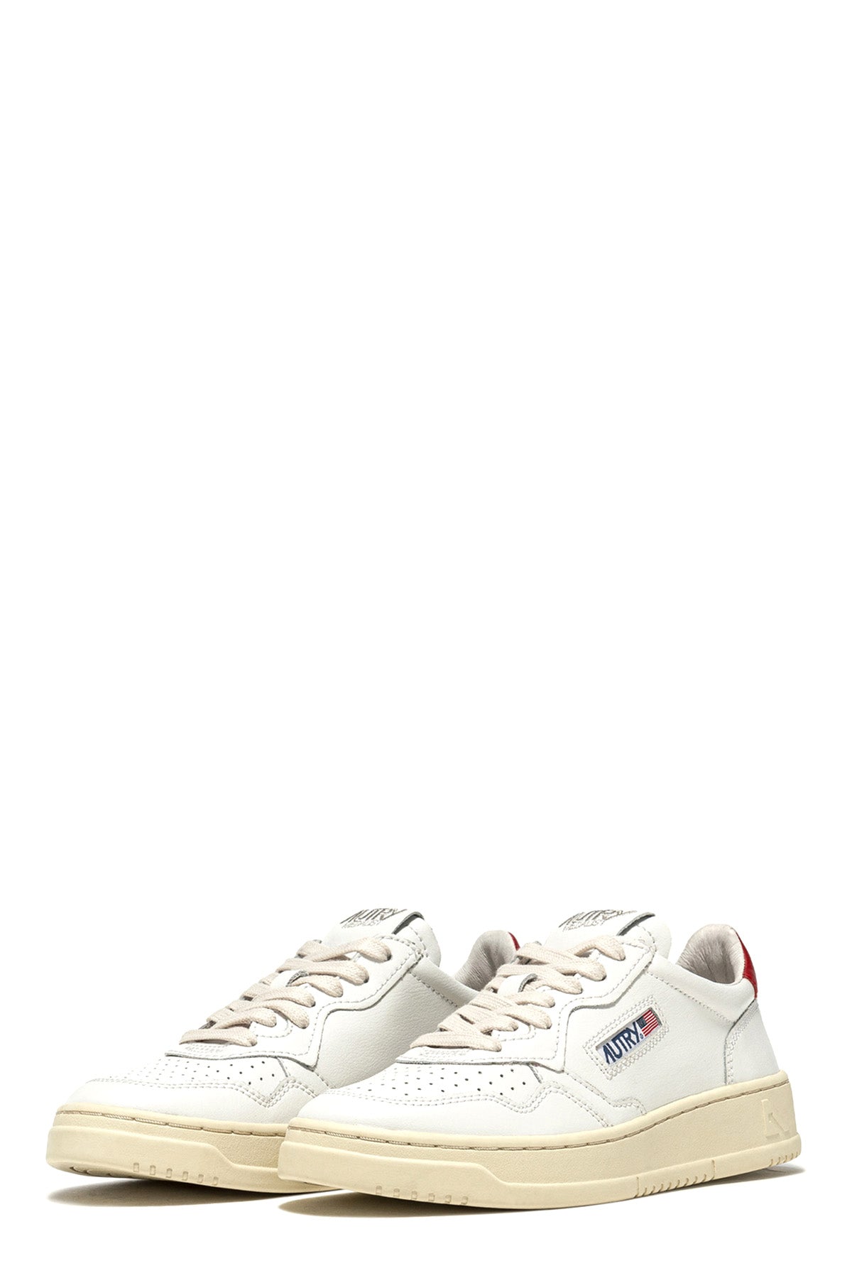 Autry Damen Sneaker Medalist Weiss/Rot LL21 Bild 2