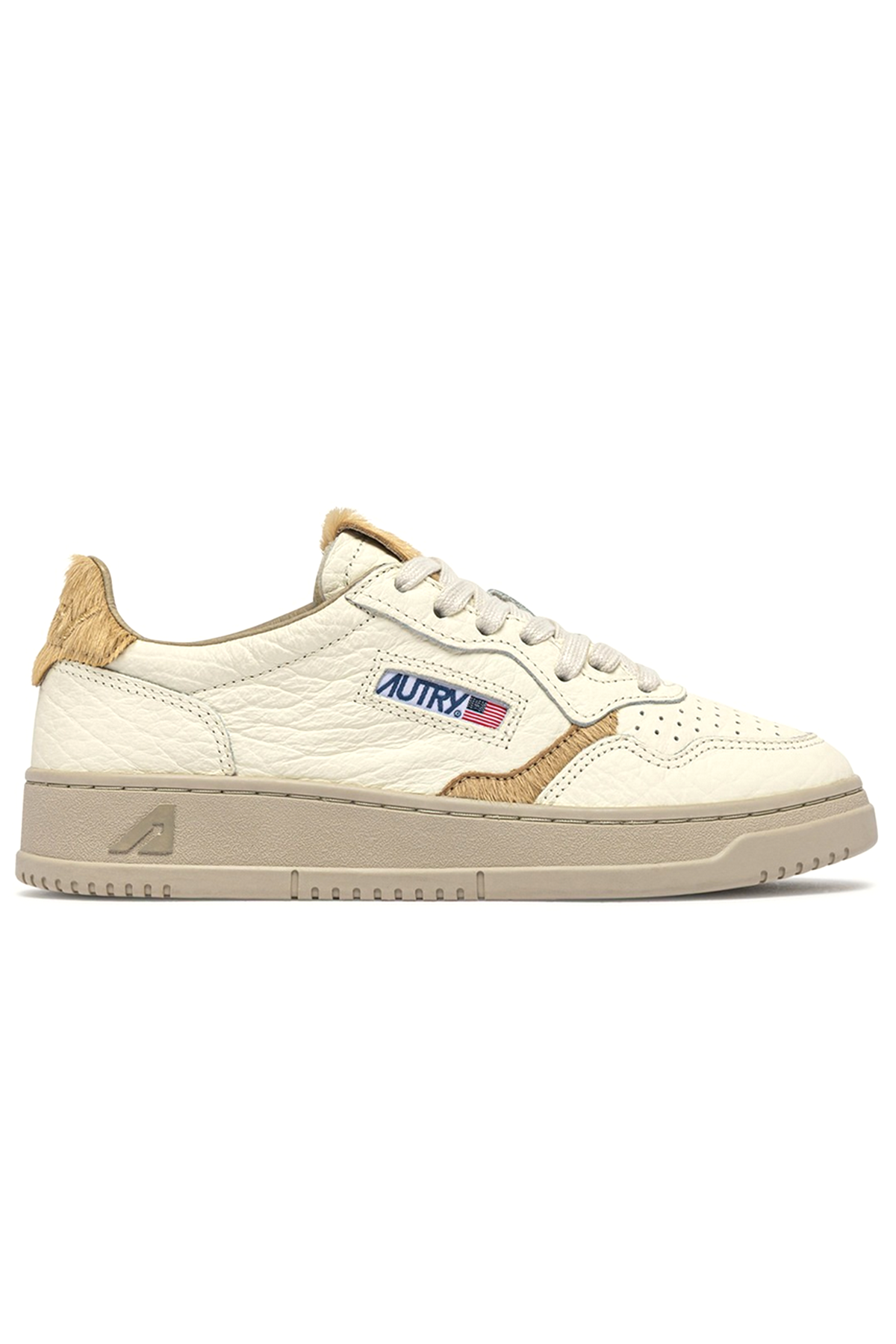 Autry Damen Sneaker Medalist Weiss/Sand NQ01 Bild 1