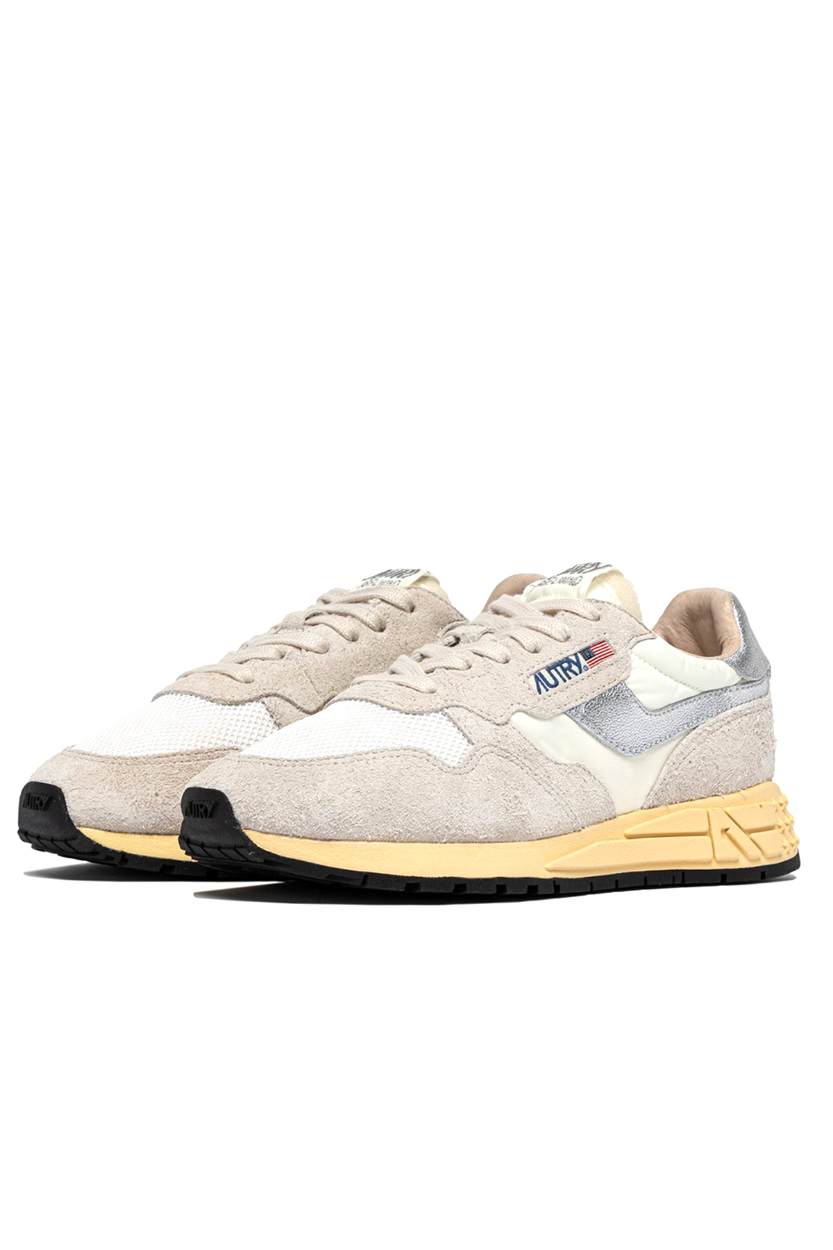 Autry Damen Sneaker Reelwind Weiss/Silber GRAU Bild 2