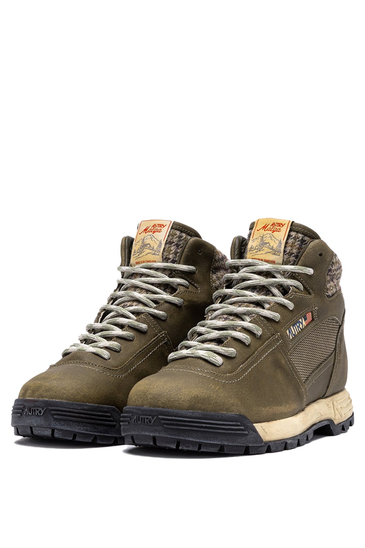 Autry Herren Boot Malga Mid Olive SF03 Bild 2