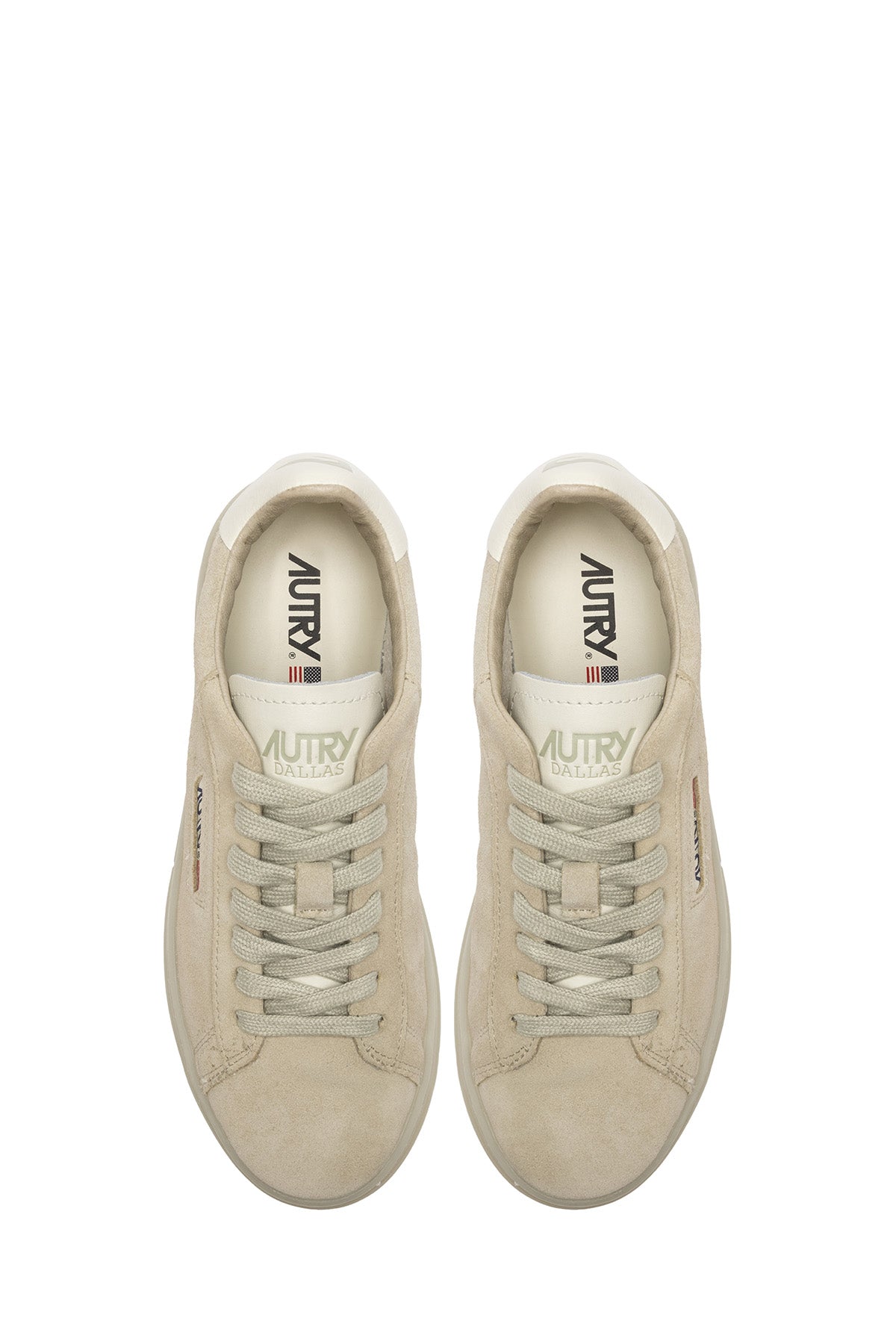 Autry Herren Low Sneaker Dallas Papyrus/Marshmallow TAUPE Bild 4