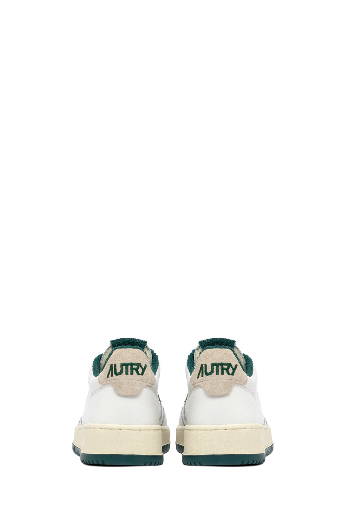 Autry Herren Low Sneaker Medalist Leat Weiss/Forest WEISS Bild 3