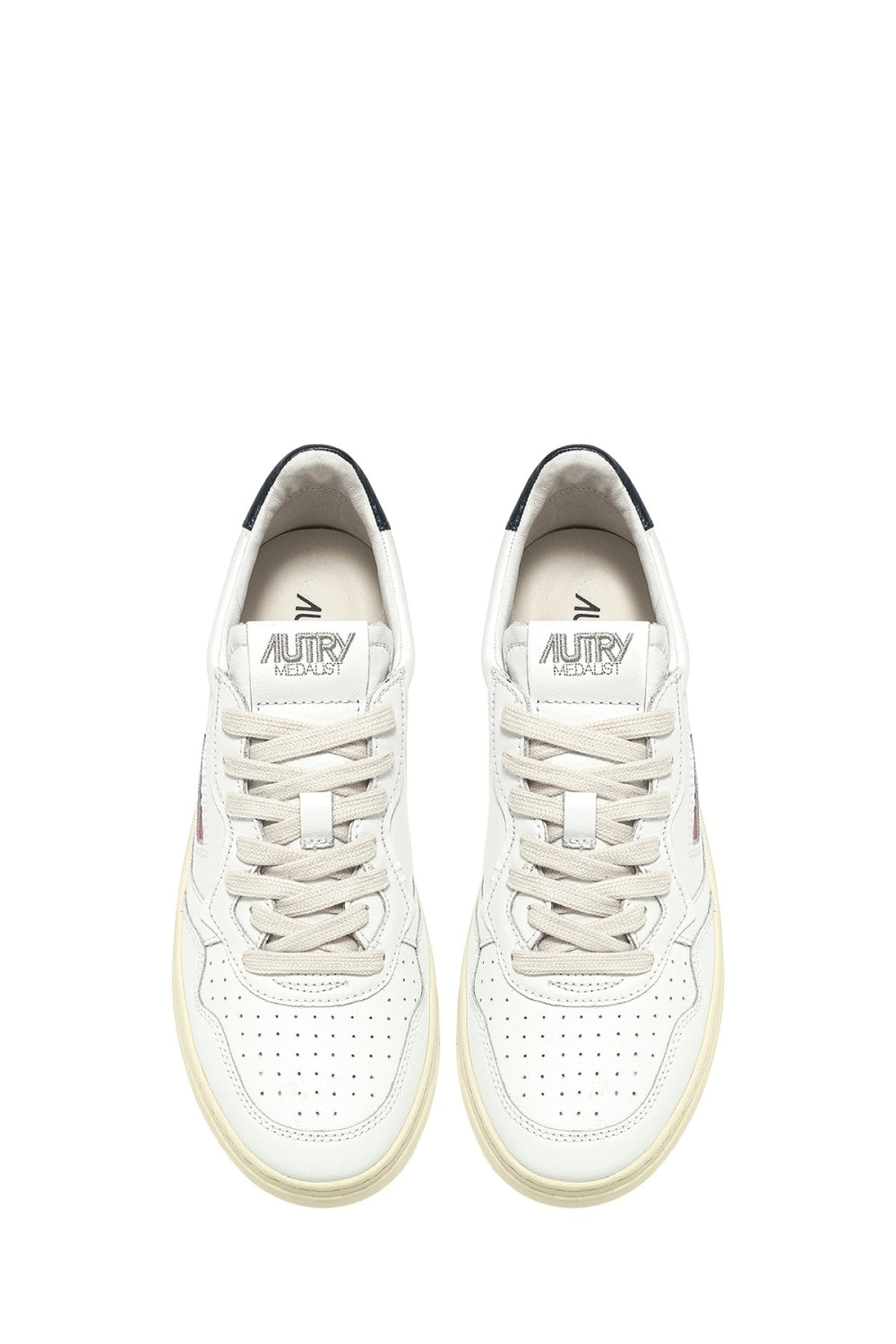 Autry Herren Low Sneaker Medalist White/Space WEISS Bild 4