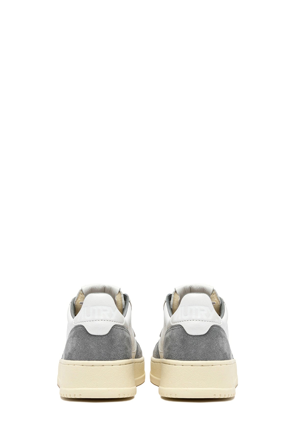Autry Herren Sneaker Medalist Goat Suede Weiss/Grau GS37 Bild 3