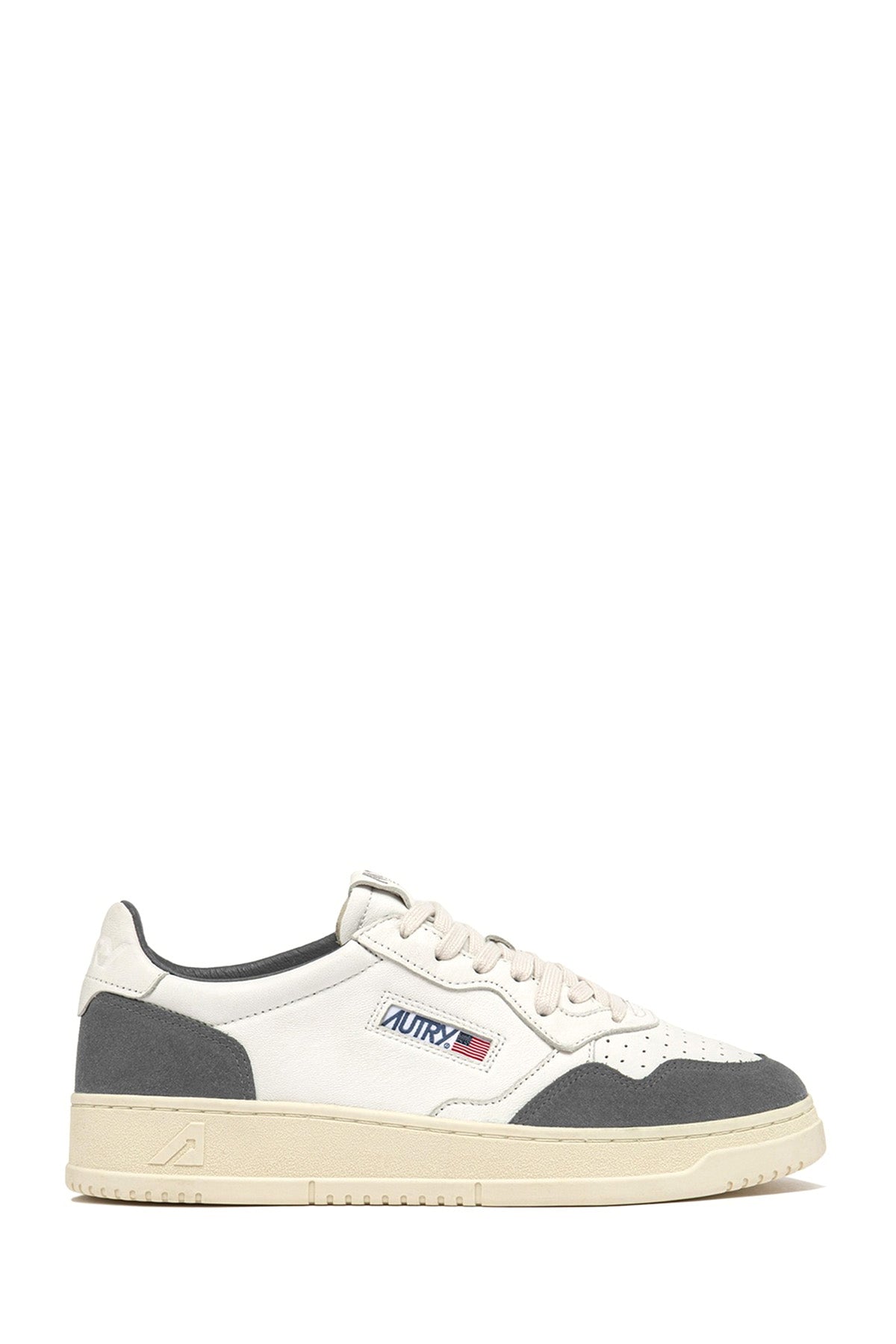 Autry Herren Sneaker Medalist Goat Suede Weiss/Morel GS45 Bild 1