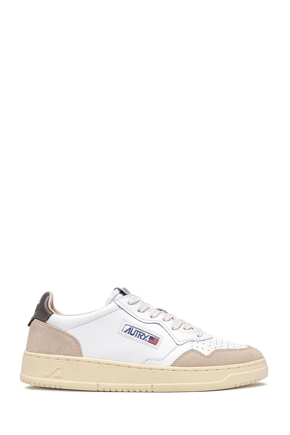 Autry Herren Sneaker Medalist Leat Suede Weiss/Morel LS01 Bild 1