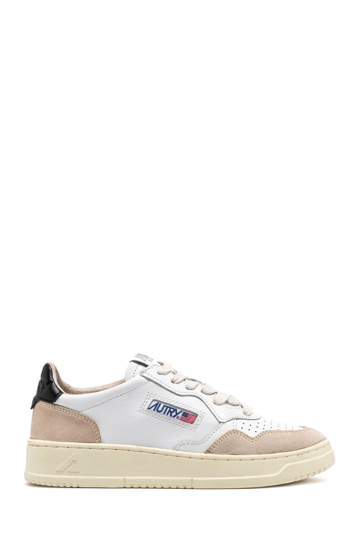Autry Herren Sneaker Medalist Leat Suede Weiss/Schwarz LS21 Bild 1