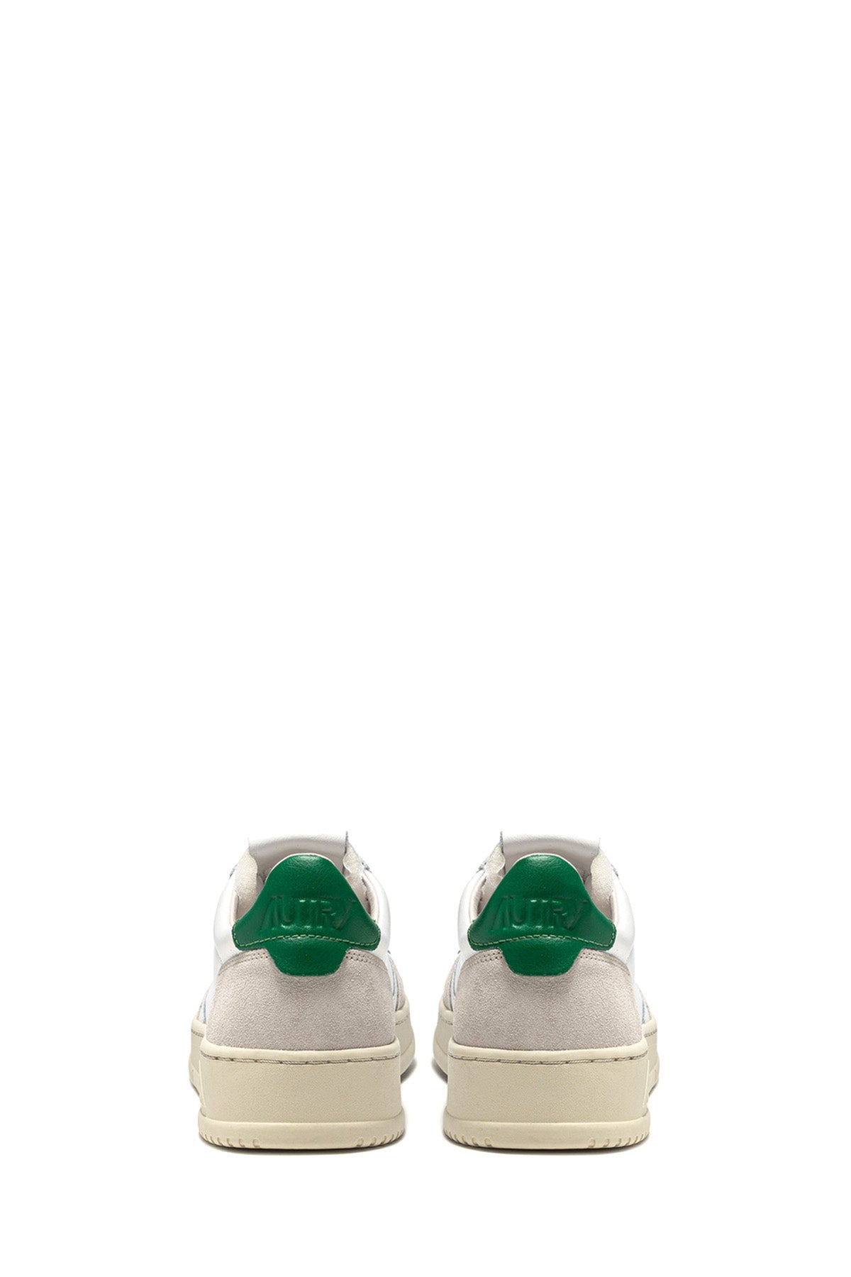 Autry Herren Sneaker Medalist Leat Suede Weiss/Grün LS23 Bild 3