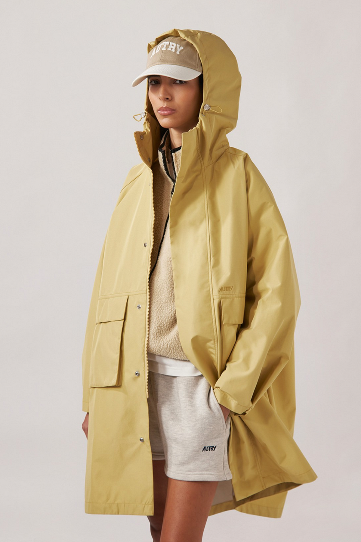 Autry Unisex Nylonparka Beige BEIGE Bild 4