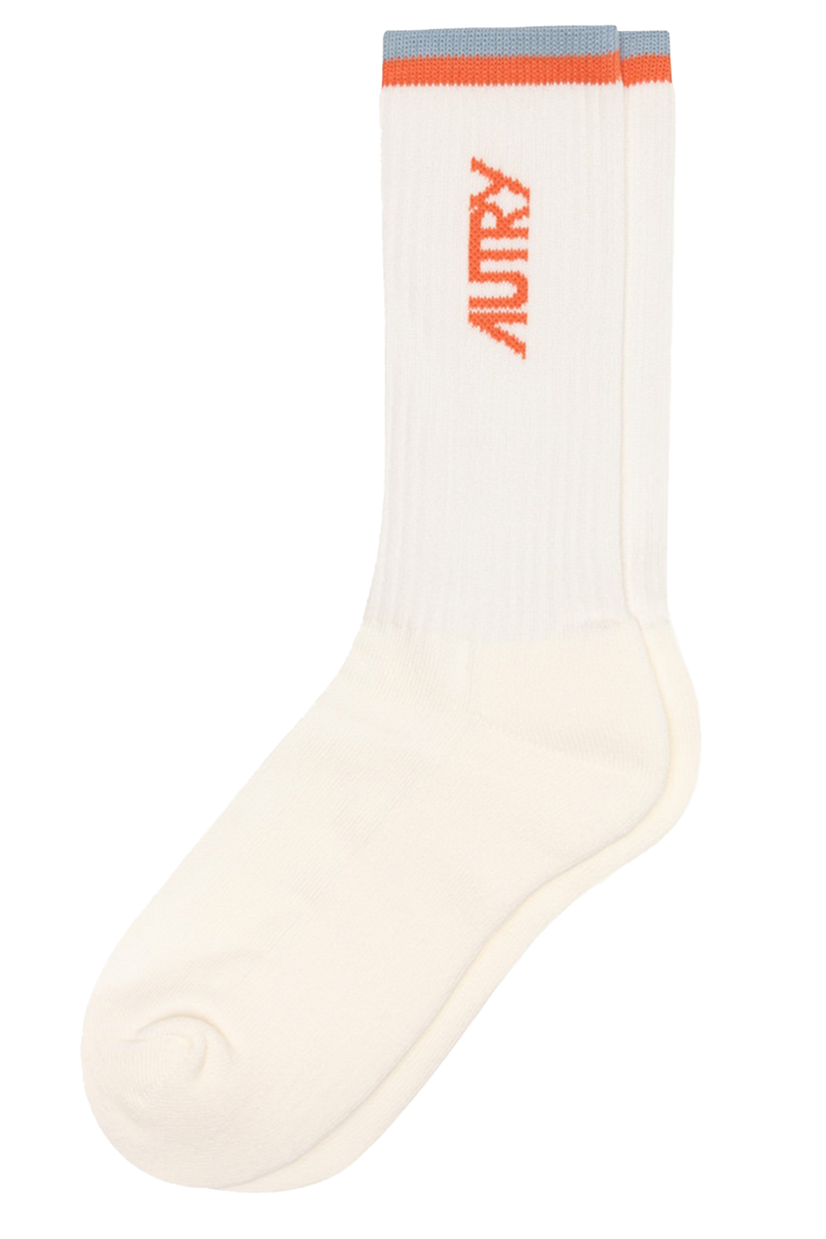 Autry Unisex Socken Weiss/Orange/Blau WEISS Bild 1