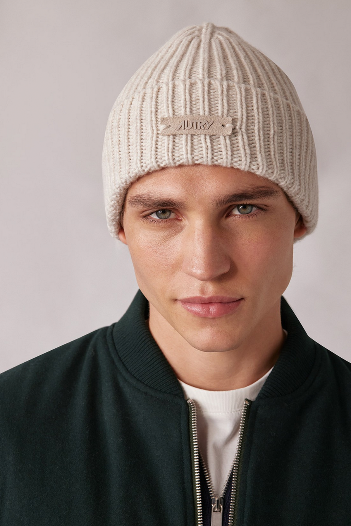 Autry Unisex Strickmütze Creme KNIT CREAM Bild 3
