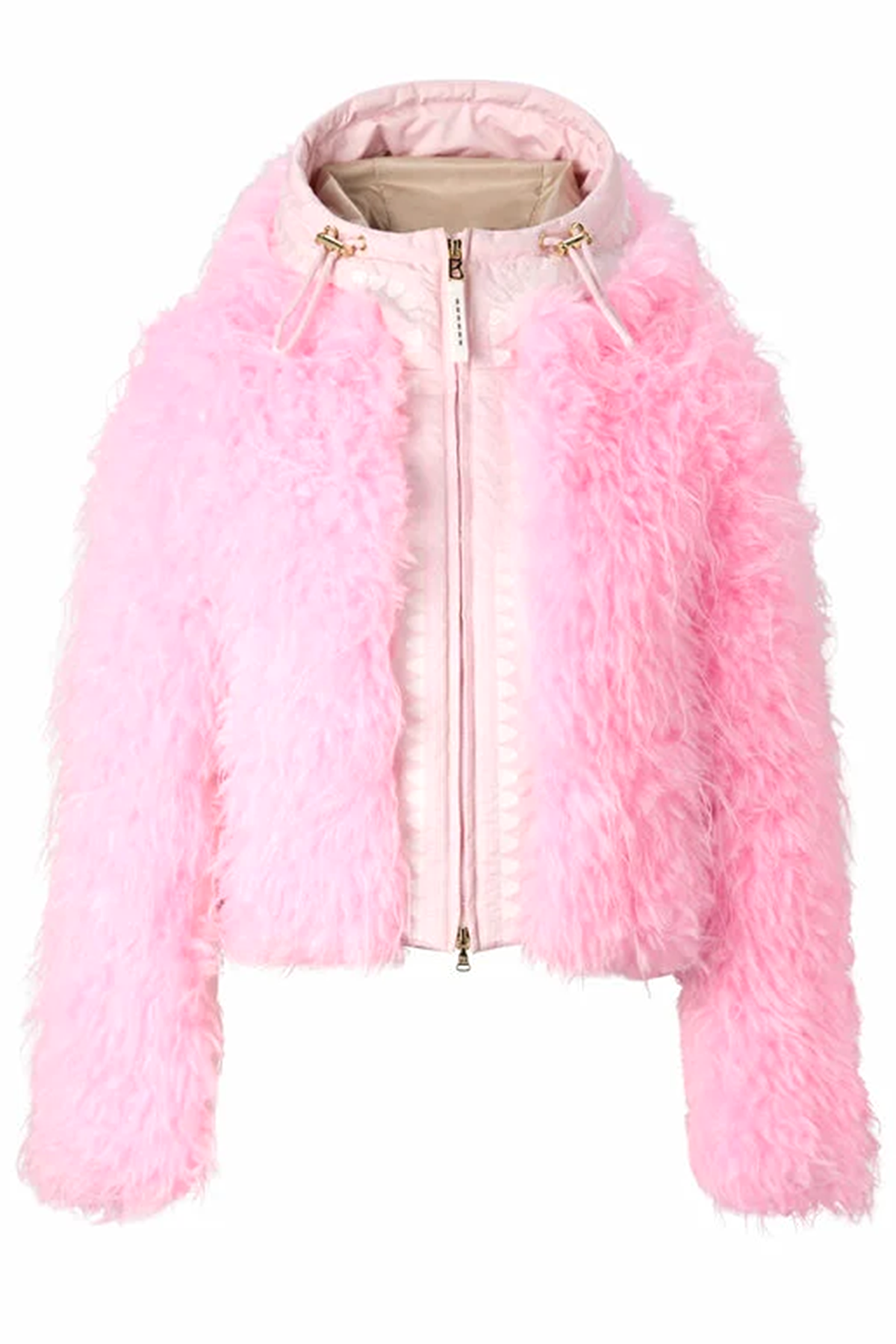 Bogner Damen Faux-Fur-Skijacke Kela Neon-Pink 665 Bild 1
