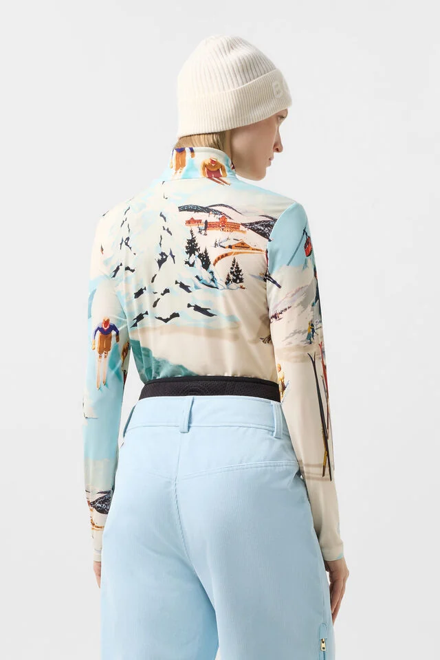 Bogner Damen  First Layer Beline Off-White/Hellblau 753 Bild 3