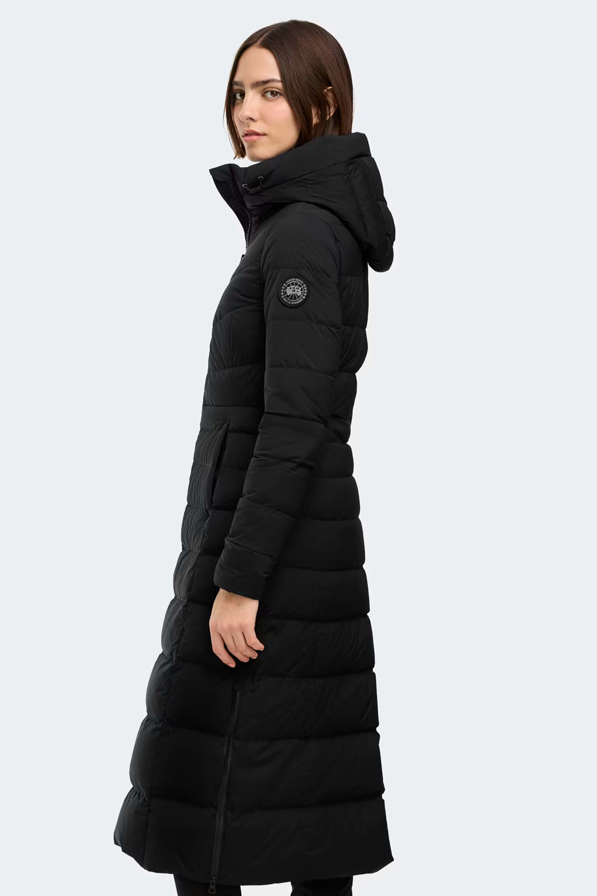 Canada Goose Damen Daunenmantel Clair Black Label Schwarz Black Noir Bild 4