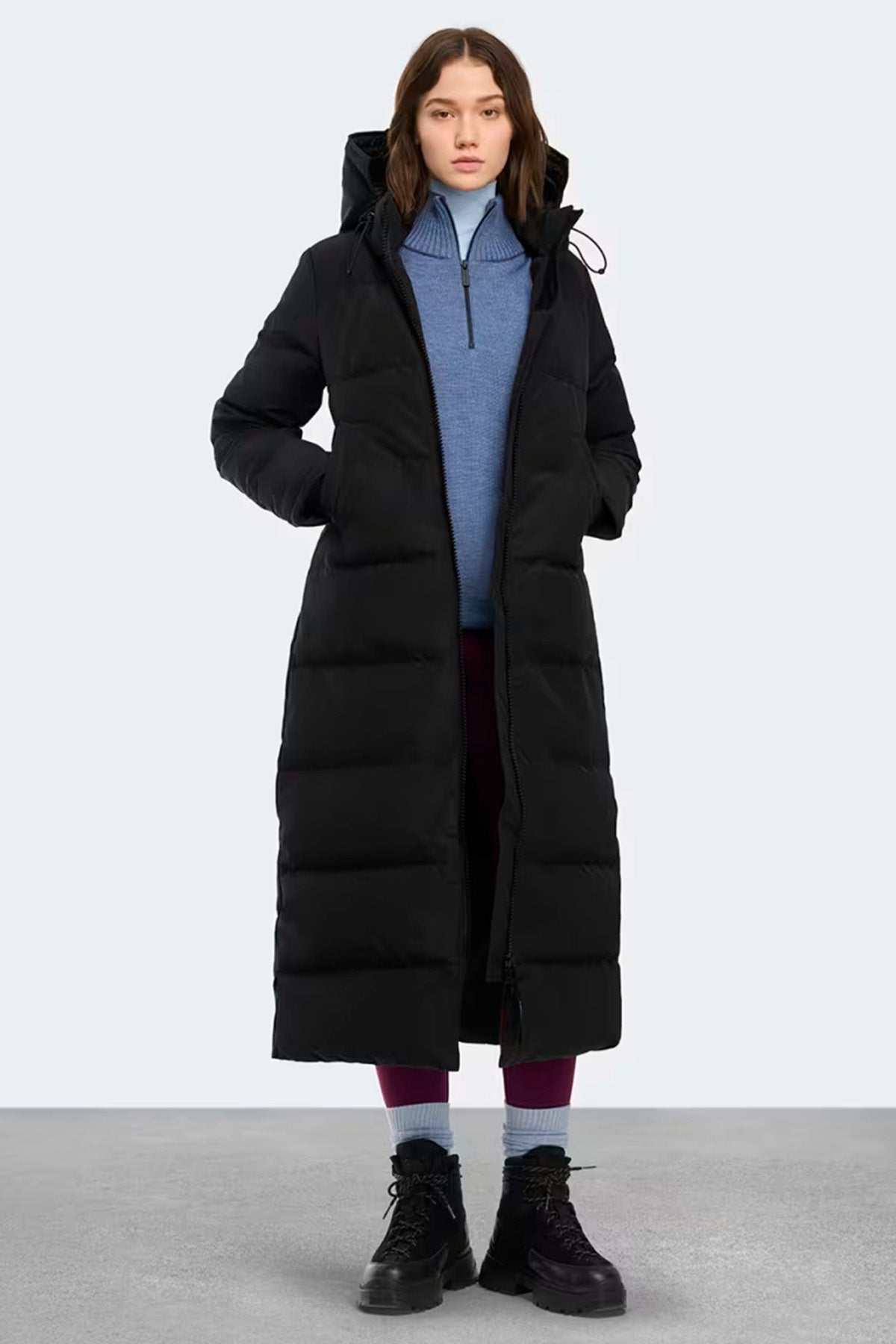 Canada Goose Damen Daunenmantel Mystique Schwarz Black Noir Bild 3