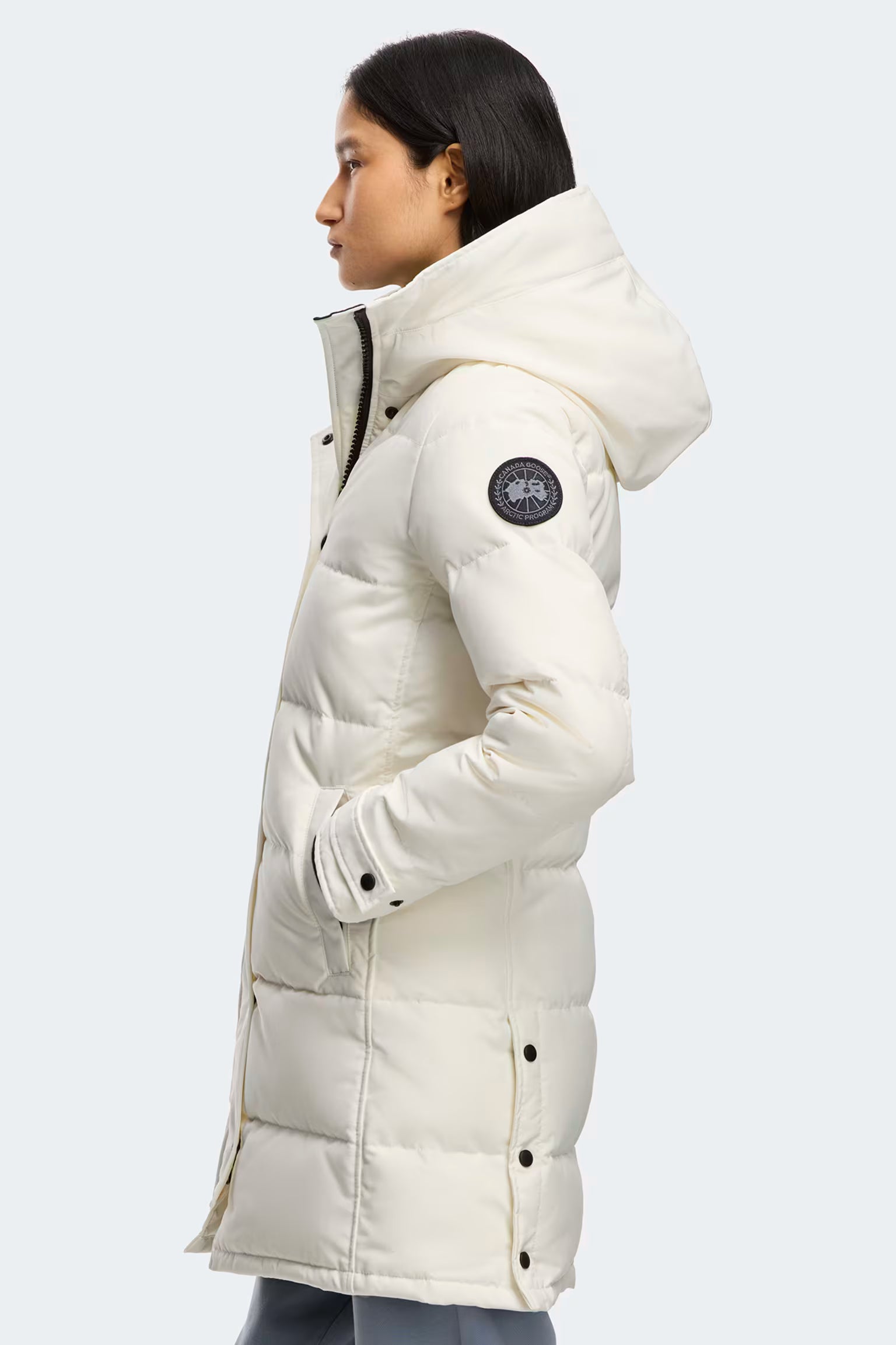Canada Goose Damen Daunenparka Shelburne Black Label Nordsternweiss 9433 Bild 3