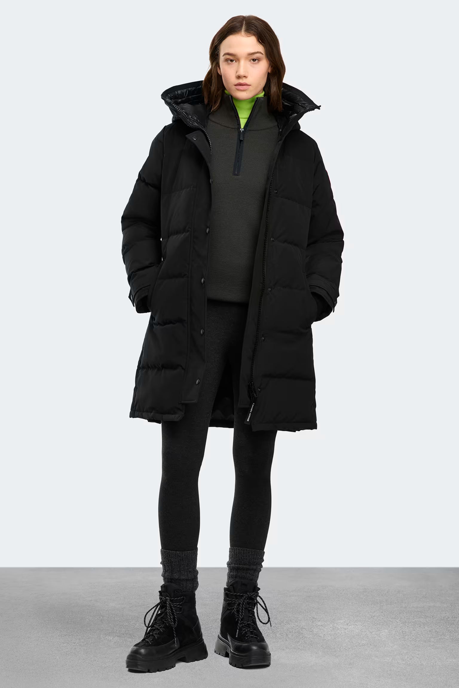 Canada Goose Damen Daunenparka Shelburne Schwarz SCHWARZ Bild 2