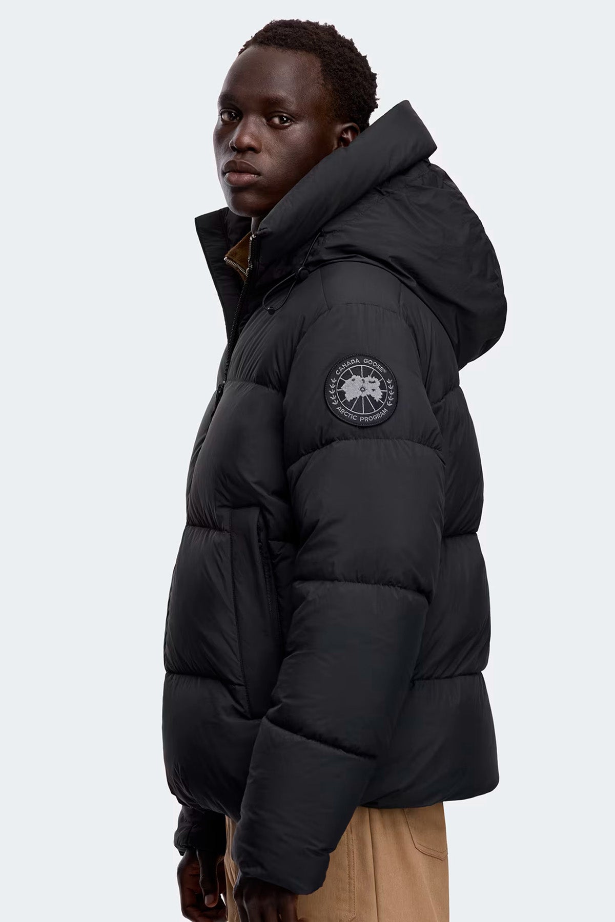 Canada Goose Herren Daunenjacke Crofton Black Label Schwarz Black Noir Bild 3
