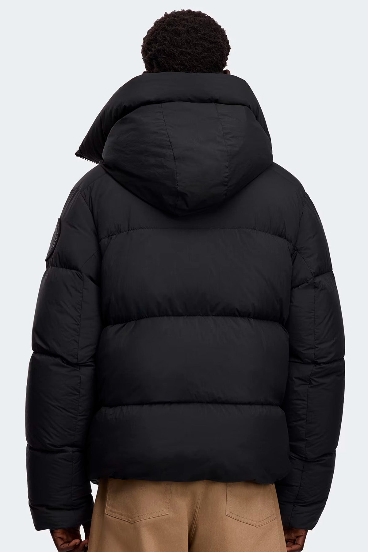Canada Goose Herren Daunenjacke Crofton Black Label Schwarz Black Noir Bild 4