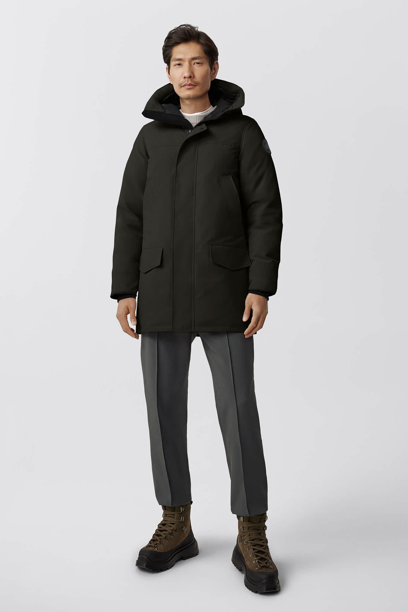 Canada Goose Herren Daunenparka Langford Black Label Vulkan Vulkan Bild 2