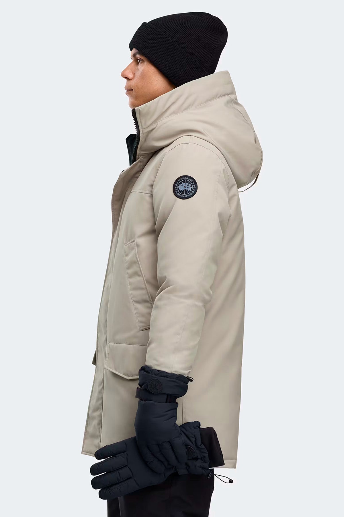 Canada Goose Herren Daunenparka Langford Black Label Limestone 9432 Bild 3