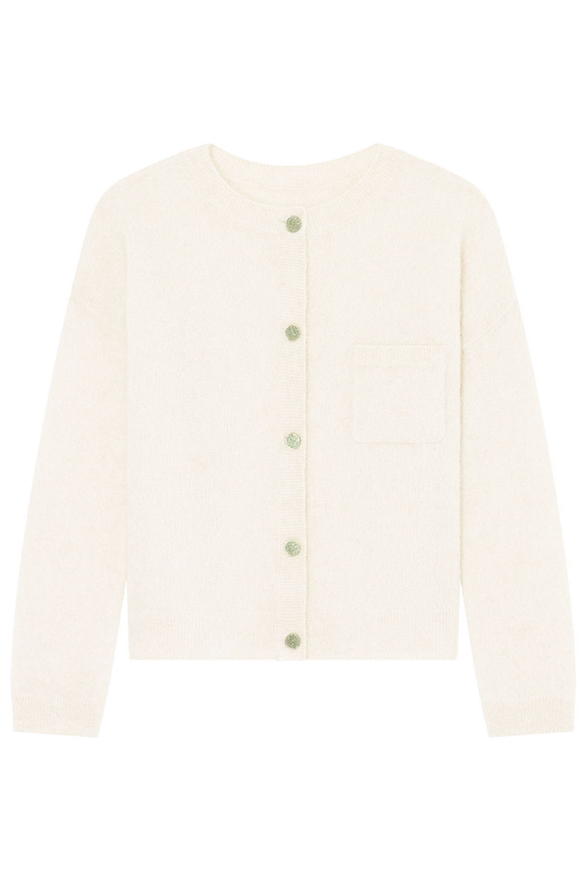 Des Petits Hauts Damen Strickjacke Caliope Ecru NATUR-WEISS Bild 1