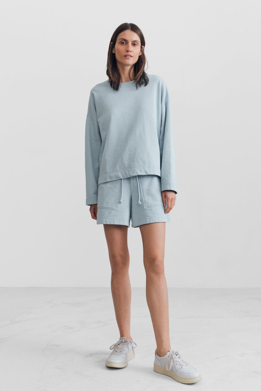 Drykorn Damen Shorts Just Hellbllau HELLBLAU Bild 2