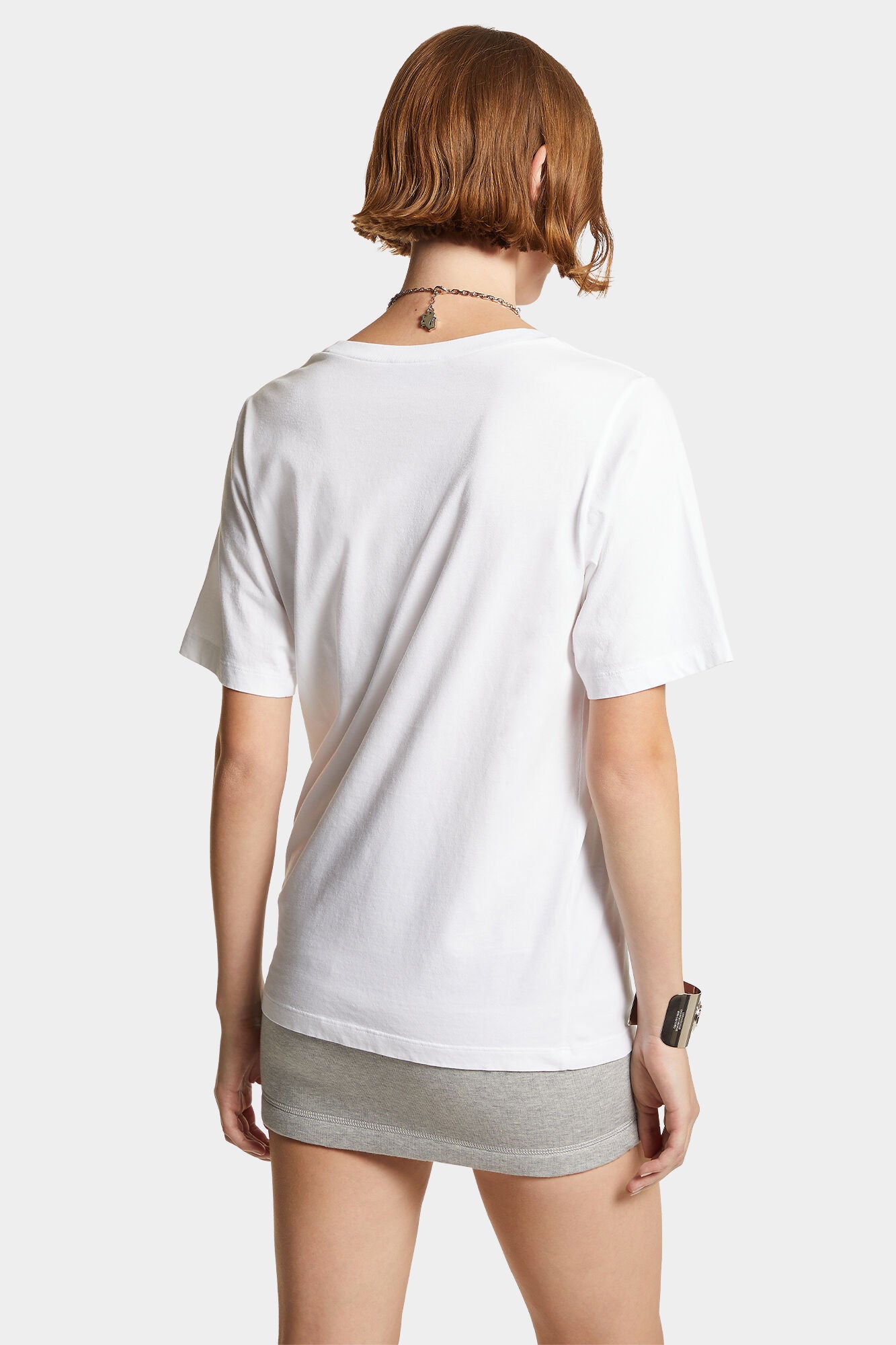 Dsquared2 Damen Ciro Easy Fit T-Shirt Weiss WEISS Bild 5