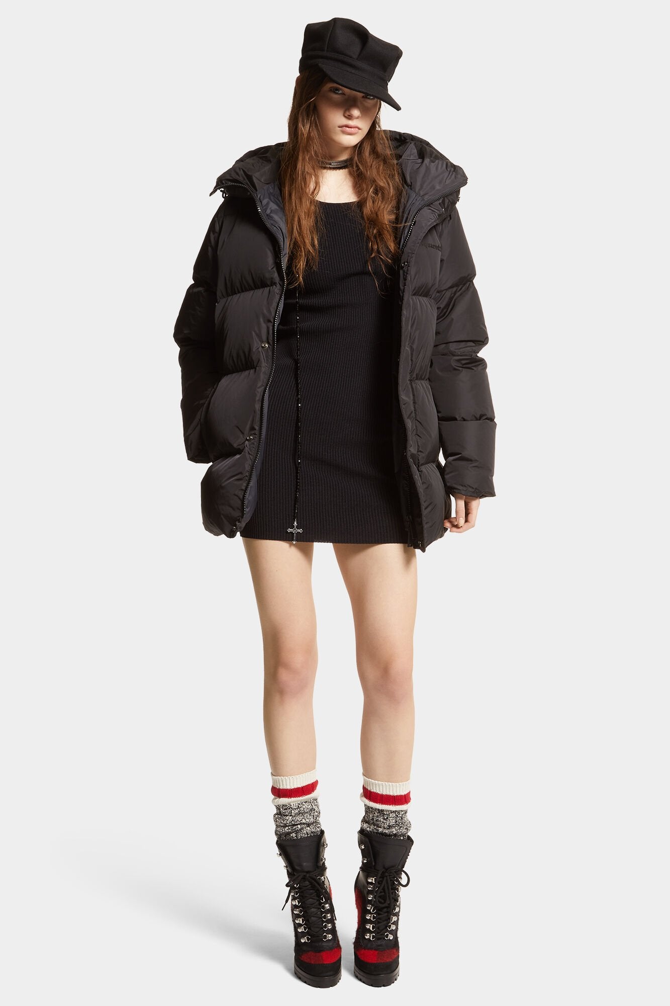 Dsquared2 Damen Daunenjacke Puff Schwarz SCHWARZ Bild 3