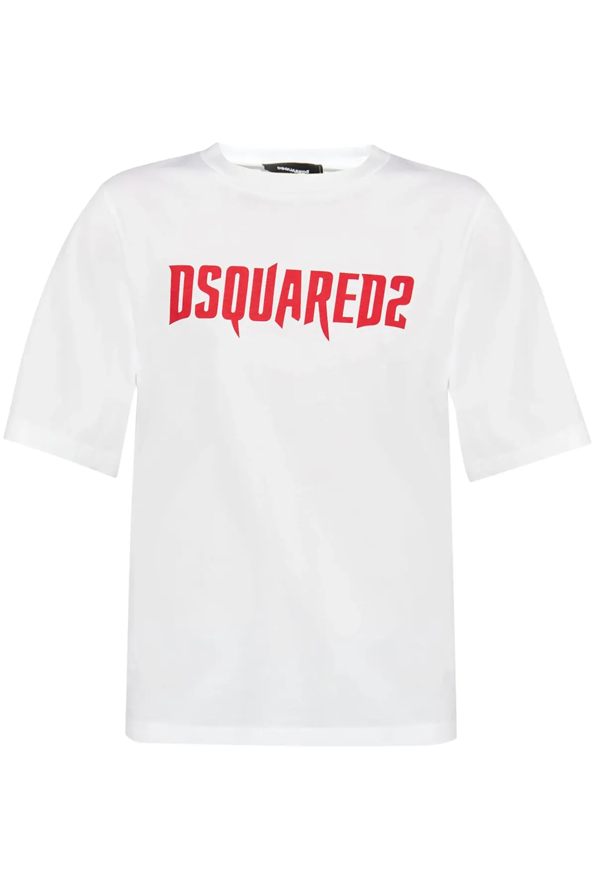 Dsquared2 Damen Horror Logoed T-Shirt Weiss WEISS Bild 1