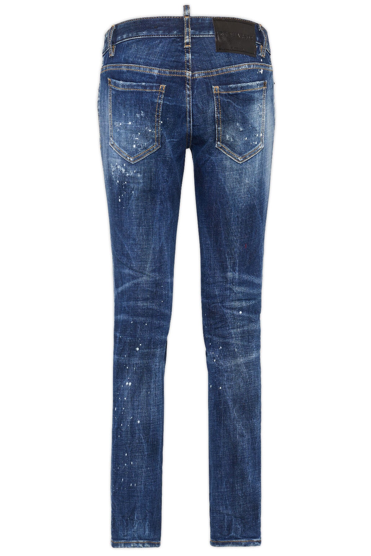 Dsquared2 Damen Jennifer Jeans Navy MITTELBLAU Bild 4